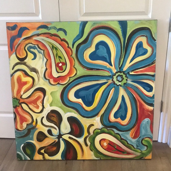 Contemporary art on canvas